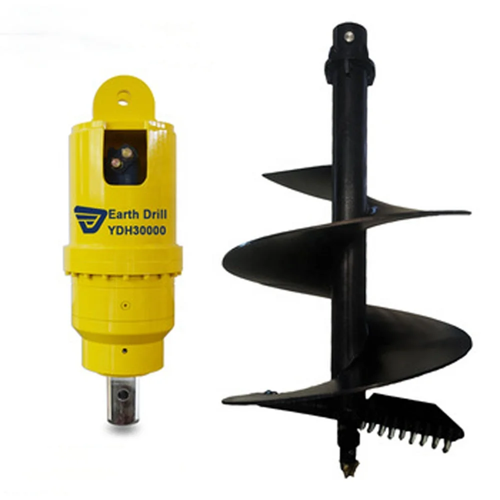 KINGER hydraulic EARTH AUGER drive auger for Mini excavator