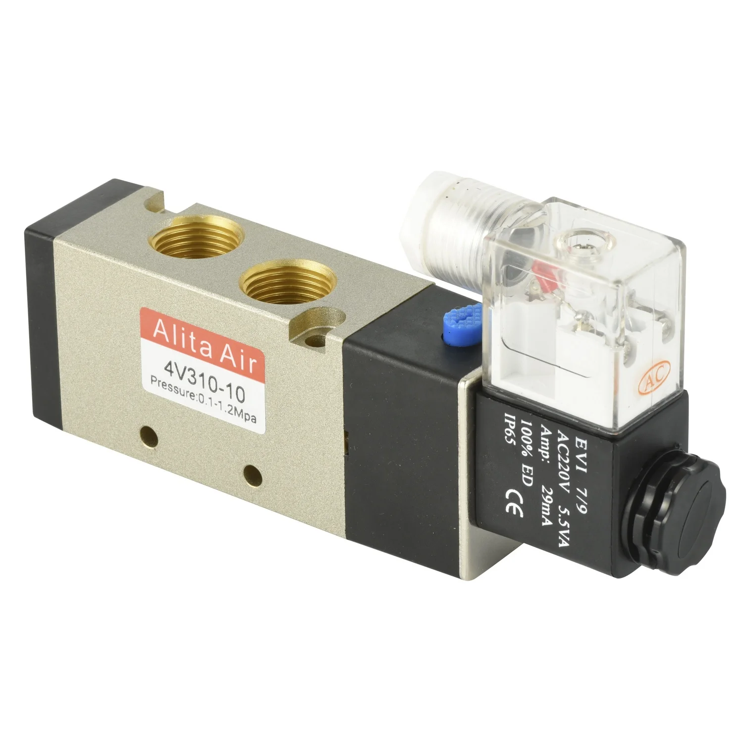 4V310-10 Airtac Type Pneumatic Solenoid Valve Directional Control Valve