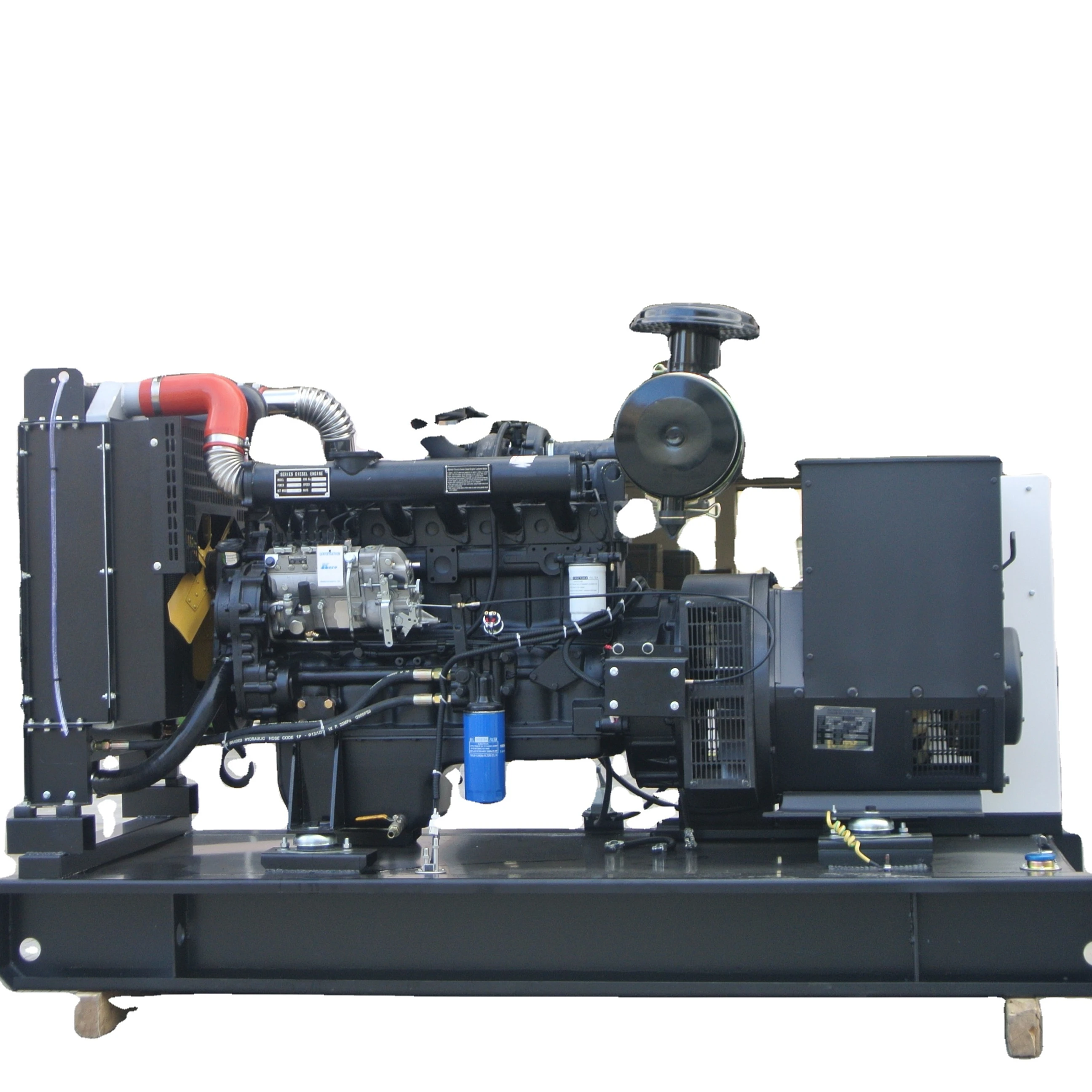 40kw three-phase open frame type diesel generator set for sale powered by good quality engine