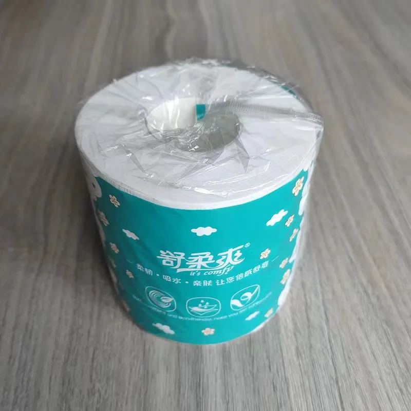 Water Soluble Toilet Paper Soft And Hygienic 3 Ply Bathroom Tissue Bamboo Toilet Paper Roll