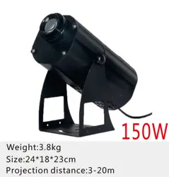 Hot sale outdoor Park hotel led water wave effect light floodlight