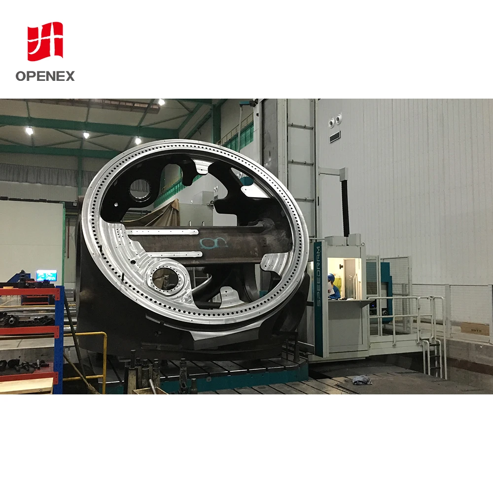 OEM Large CNC Machining Service Precision Cast Carbon Steel Stainless Steel Custom Turning Milling Parts