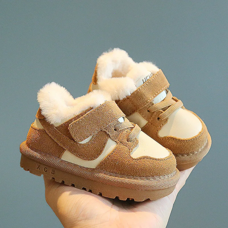 Baby Boys Girls Soft Sole Non-slip Crib Warm Booties