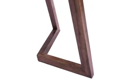 Black walnut  rustic style table desk legs