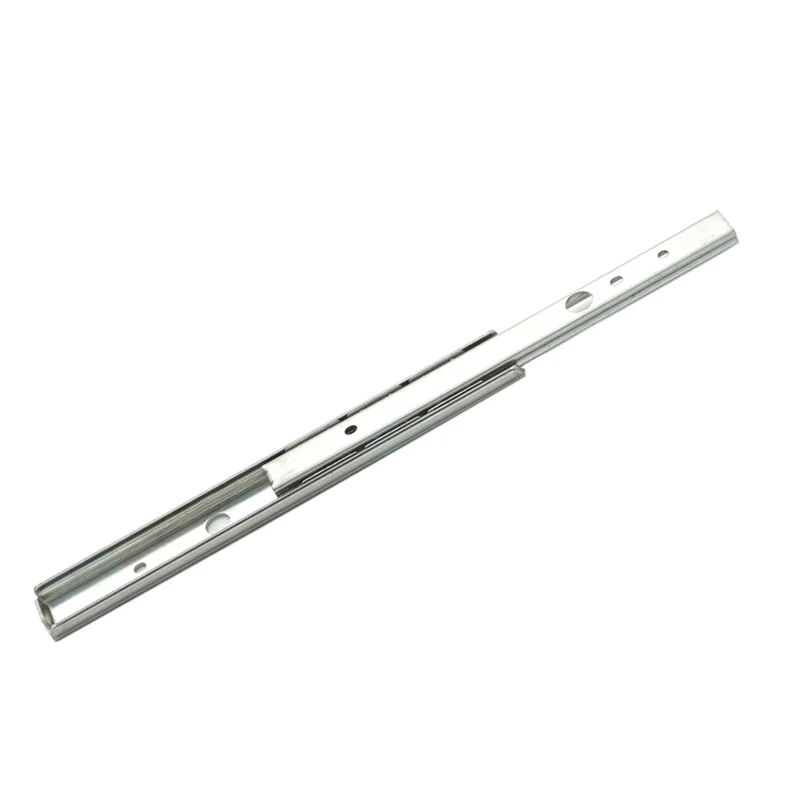 Light-duty industrial slides CS0820PT 8mm thick 2 single-layer Straight slide rails 20mm wide steel mini keyboard