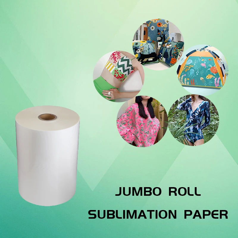 SUBLICOOL Competitive Price Sale Tshirt Thermal Transfer Paper Sublimation Paper30 50grams for Big Roll Heat Press