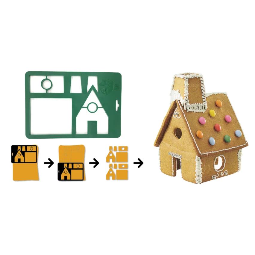 3D автомобильный пластиковый лист для резки печенья