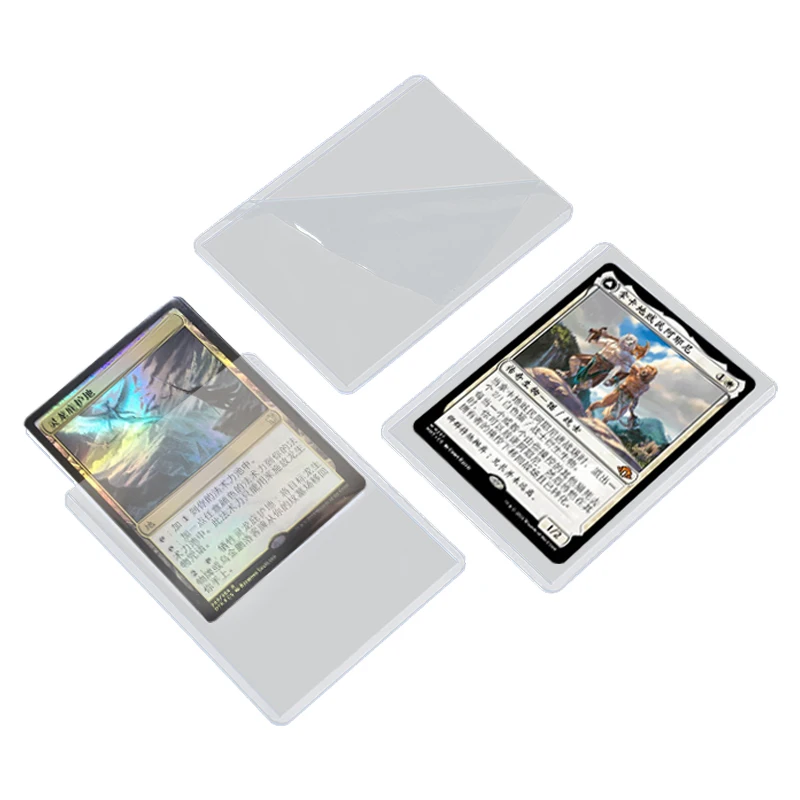 2024 бестселлер пластиковый чехол для игры 35pt Прямая поставка премиальной фотокарты топ-погрузчика 65x92 мм