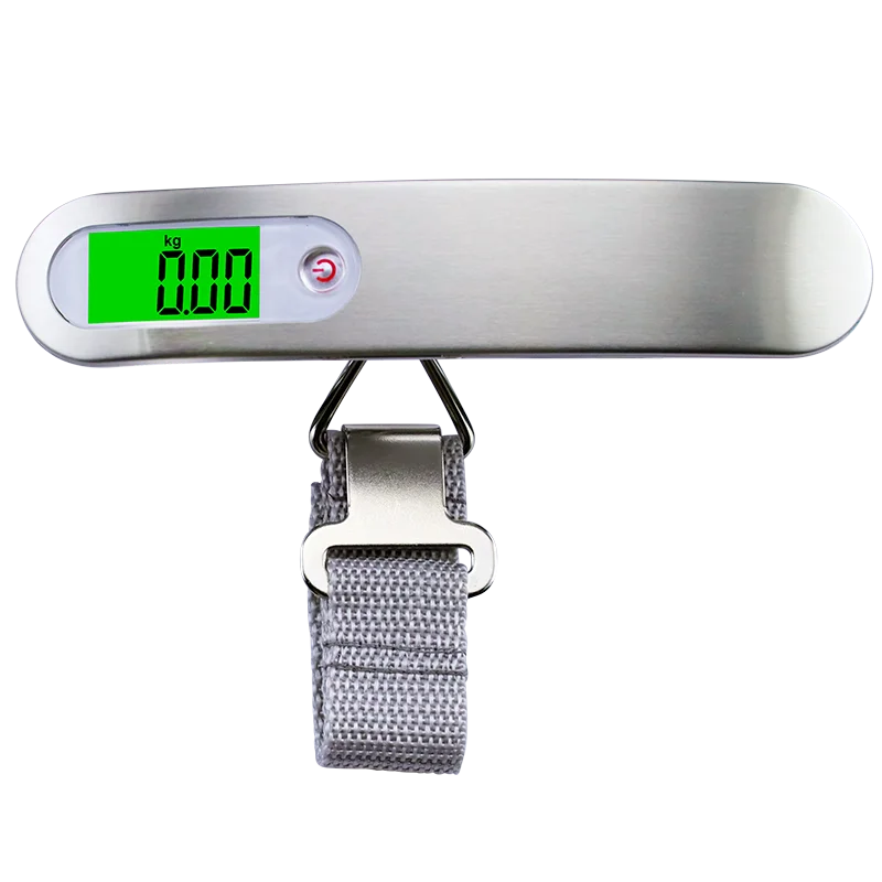 Changxie Stainless Steel 50Kg Fishing Portable Mini Electronic Weighting Luggage Scales Mini Digital Handheld Hook Hanging Scale