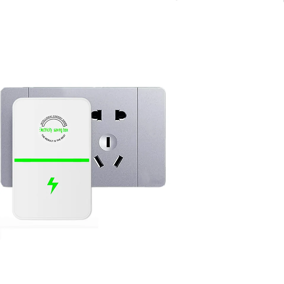 2023 Wholesale Home Electricity Power Energy Factor Saver Saving Box Up With Capacitance  Electricity Power Supply Adapter