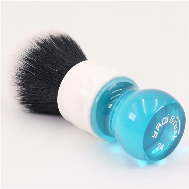 RTS Yaqi 24mm Aqua Tuxedo Synthetic Hair Shaving Brush for men