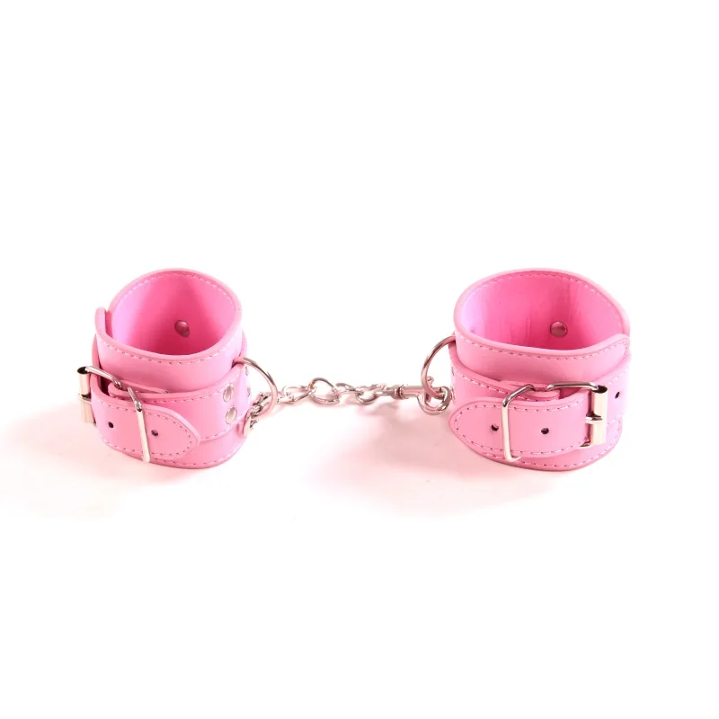 Sm Supplies supplier sexy bondage leather outfit handcuffs bondage kits with Adult toys