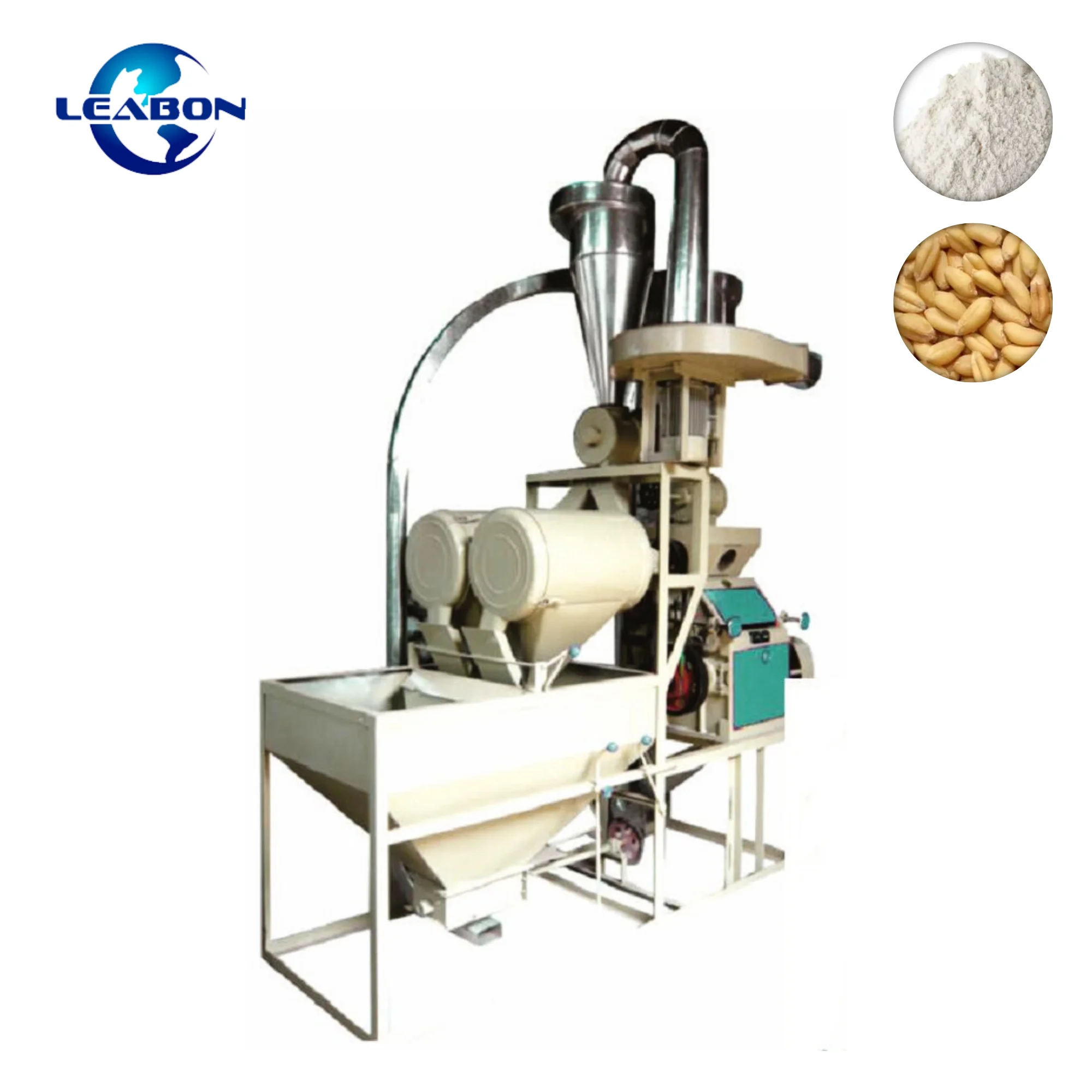 Factory Provide Electric Grain Grinder Maize Milling Machine Small Flour Mill Machine for Homeuse