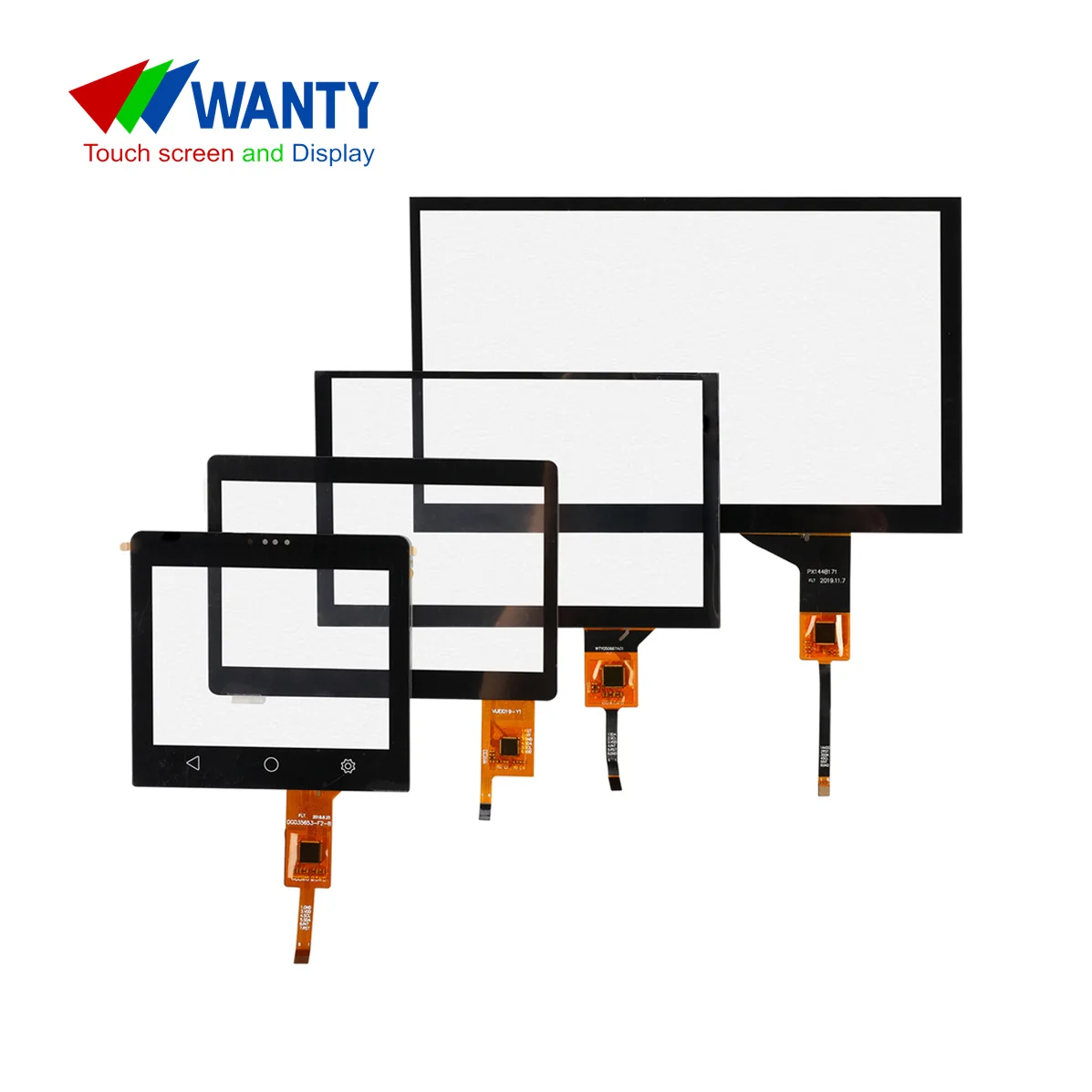 Customized Size  Irregular Shape Capacitiver Touch Screen E Paper Touch Screen Panel For Game Screen