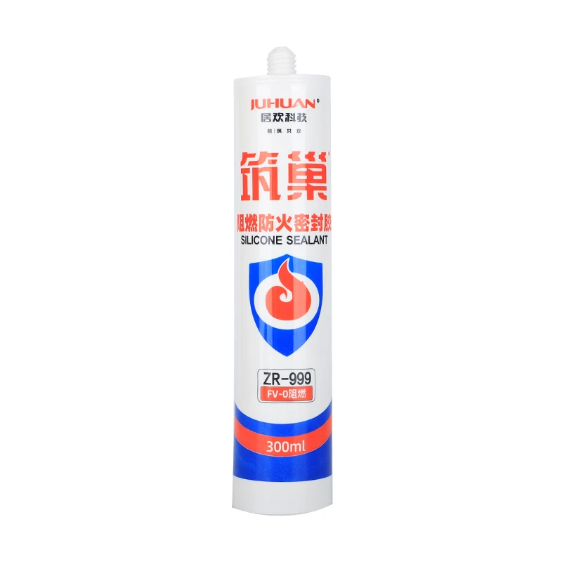 Promotional Fire Resistant Adhesive Fireproof Glass Window Silicone Sealant
