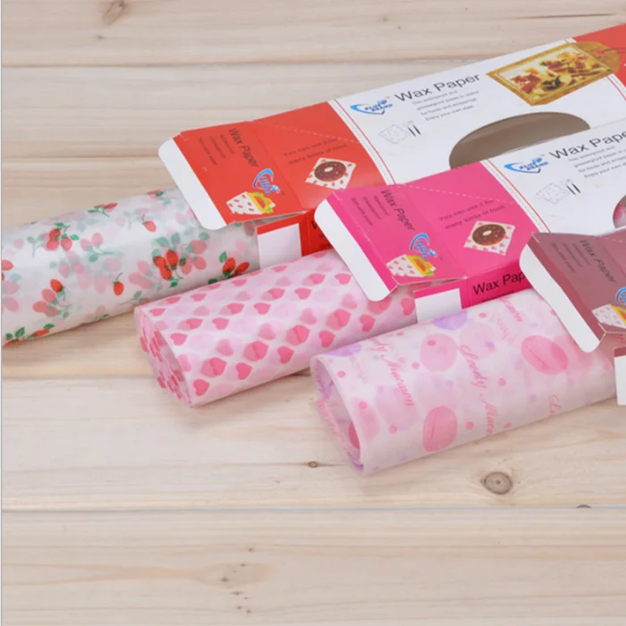 Food packing paper paraffin paper sheets