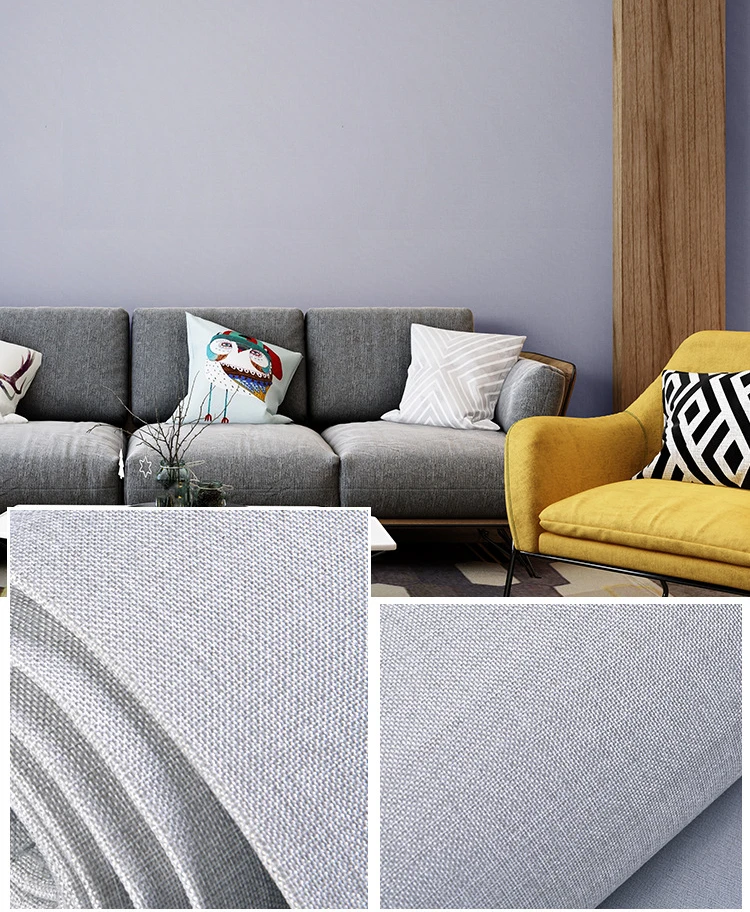 China suppliers high quality wall cloth textile wallpaper self adhesive fabric textile wall panel