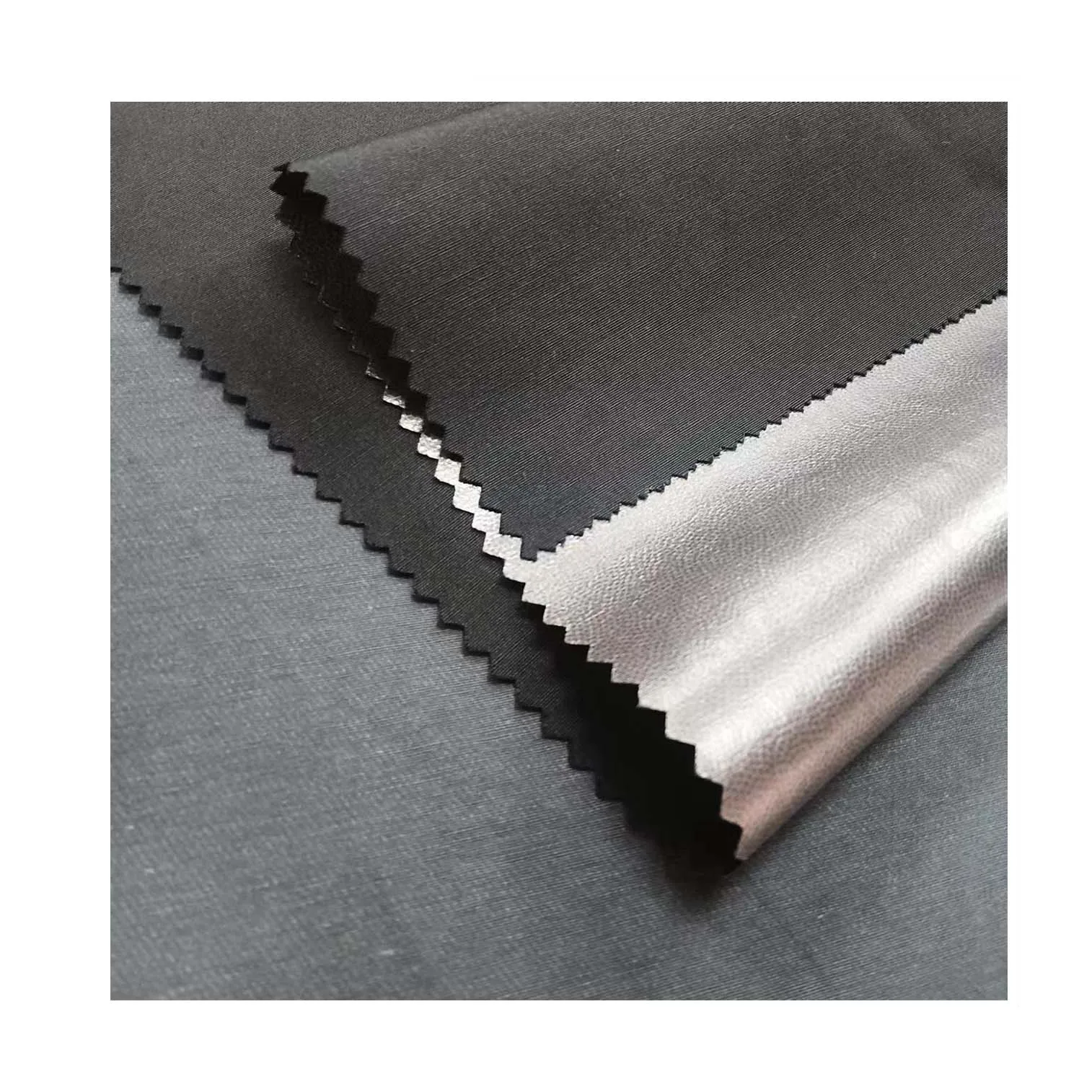 55% polyester 45% cotton woven fabric for jacket192gsm waterproof winter fabric TPU membrane coated fabric for chef uniform