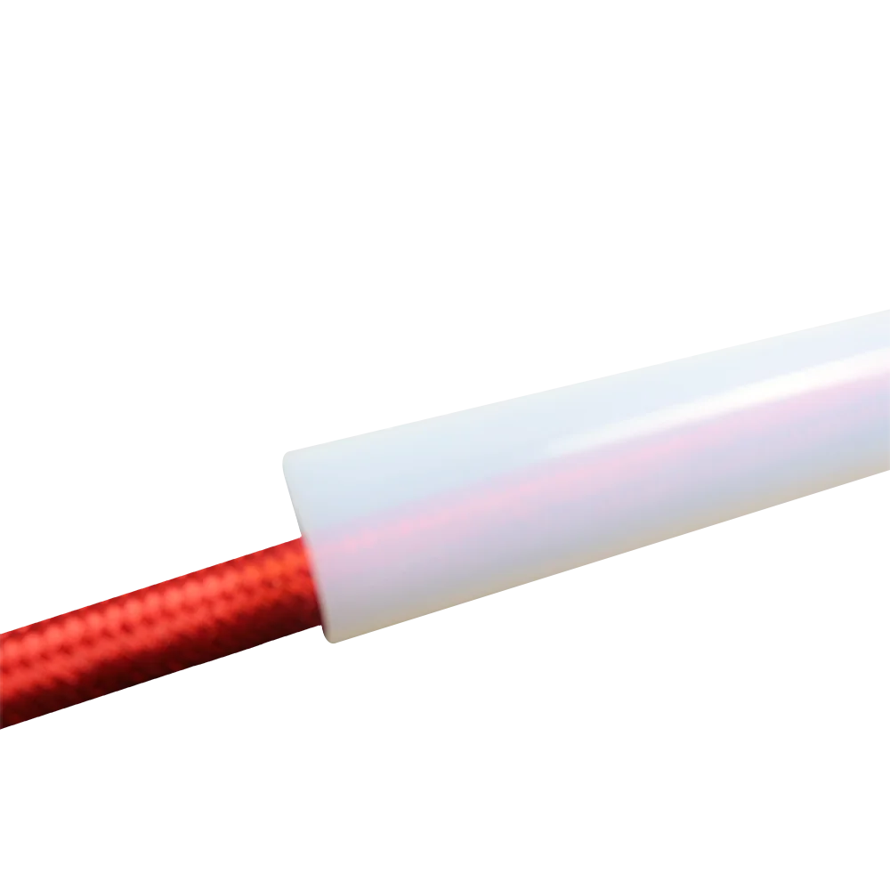 Raw plastic hose Non Toxic High Quality Electrical Insulation Various Size Virgin PTFE Tubing Teflons Pipe Plastic Tube PTFE FEP PFA tubing