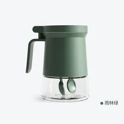 Glass seasoning jar moisture-proof seasoning bottle kitchen salt shaker seasoning jar