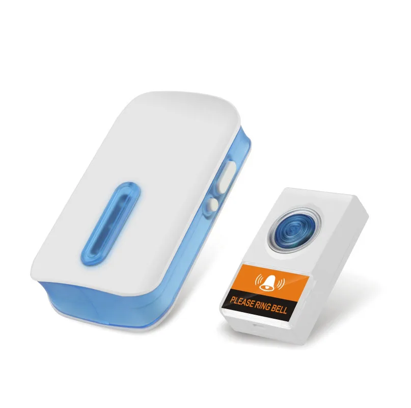 Wireless Doorbell Easy Installation Adjustable Volume 36 Chimes Colorful LED 150m Range Door Bell