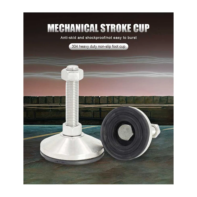 Dlpo M8X80mm Adjustable Screw Furniture Support Legs Universal Hooves Fixed Anchor Cup for Machine