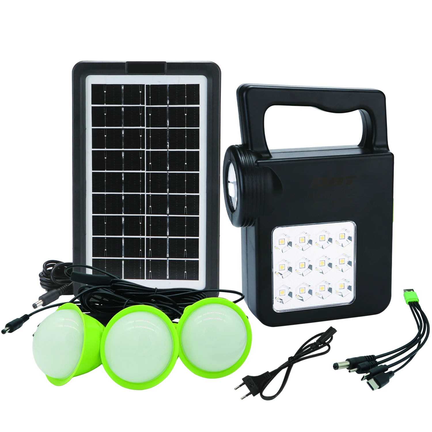 DT-158 DAT portable search solar lighting small system outdoor emergency charging lights