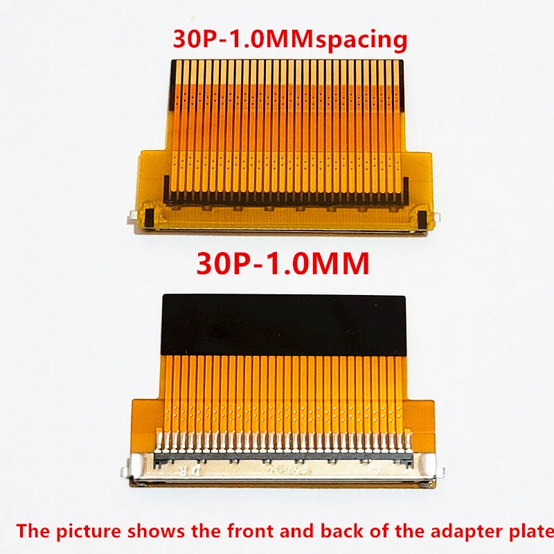 FIX 30P to FPC 30P/51P 0.5mm/1.0mm flexible cable interface adapter LCD LED LVDS Cable to FPC FFC adapter board TV plate