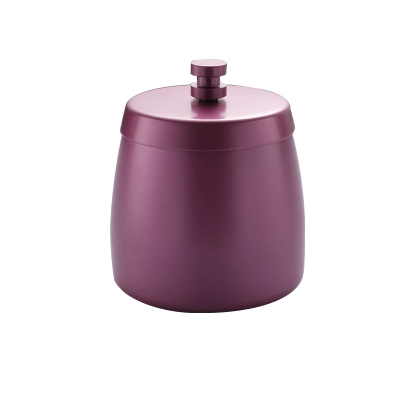 Home Office Hotel Tabletop Use Custom Stainless Steel Windproof Ashtray With Lid For Cigarette