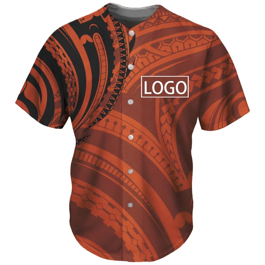 Factory Custom Low MOQ Sportswear Blank Sublimation Polyester Embroidery Customization Vintage Baseball Jersey