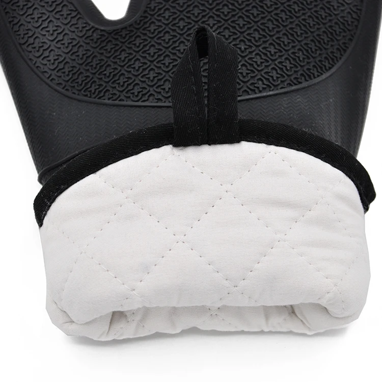 Customizable Extra Long Silicone Oven Mitts | High-Quality Non-Stick Kitchen Gloves for Culinary Pros