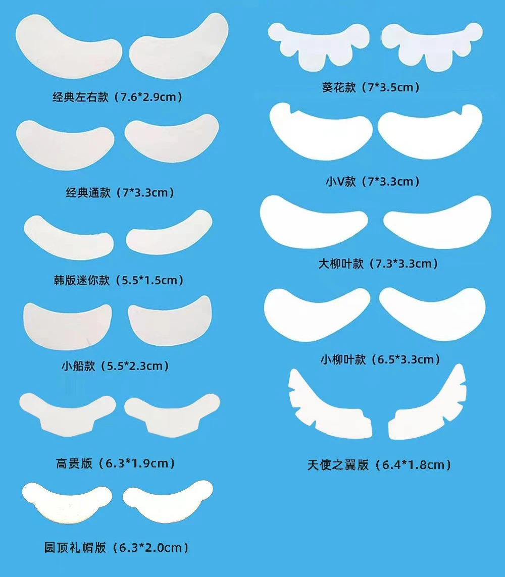 Paper Liner Mask Acid Building Eyepatch Under Eyes Hydrogel Lash Eyepad Hydro Gel Pad Patch for Eyelash Extension