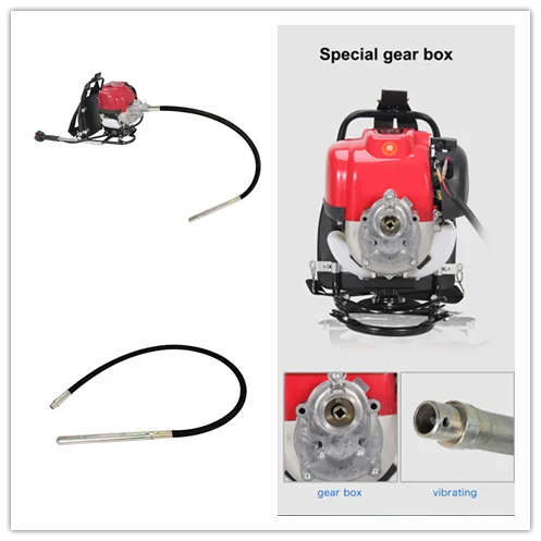 Concrete mixer vibrator stabilized motor concrete mixing tool electric cement soil concrete vibrator