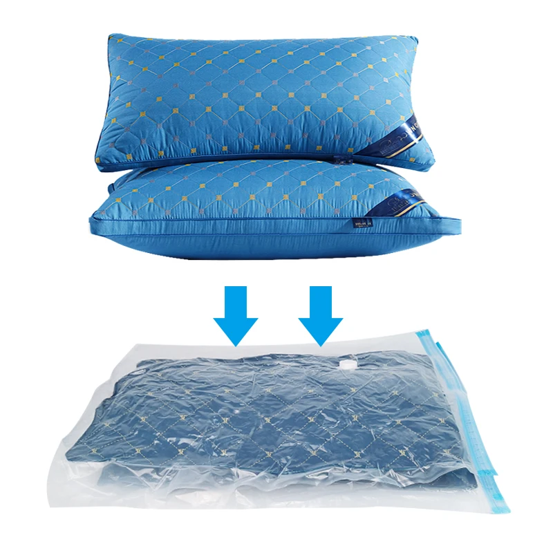 In Stock Nylon Vacuum Bags Moisture Proof  Vacuum Storage Sealer Bags Packaging Vacuum Bag for Clothes & Quilt 100*120 cm