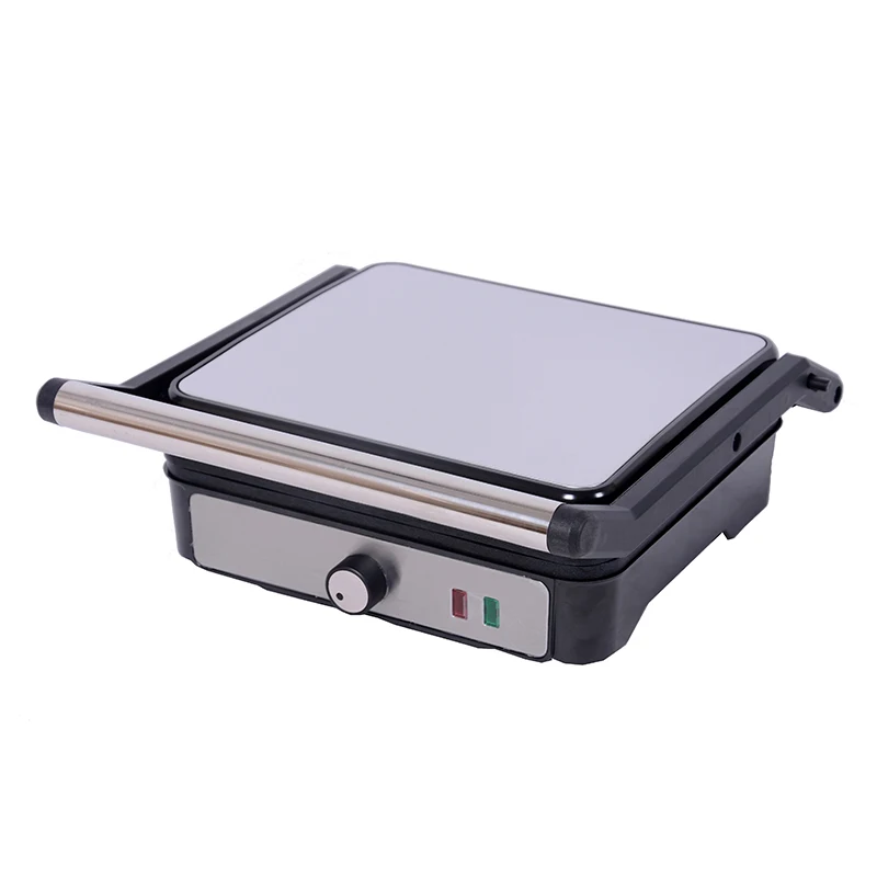 New Arrive Electric Contact Grills, 4 Slices Panini Grill Non-Stick Coated Plates Contact Grills