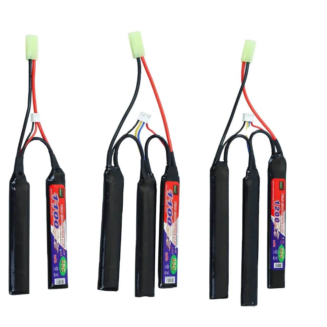 OEM Lipo airsoft 1200 мАч lipo battery 2s 7 4 v nunchuck тройной Аккумулятор для AK M4 HPA