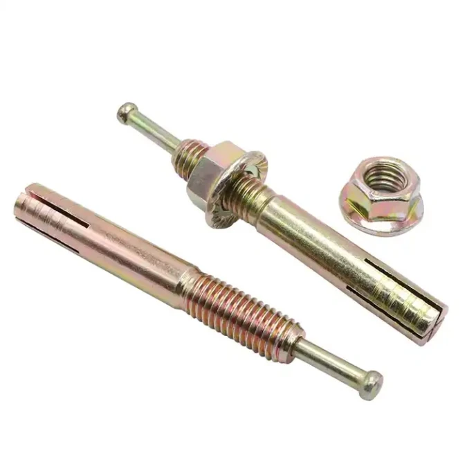 Factory-supply YZP 4.8 8.8 rust prevention Metal Heavy Duty Expansion Hit Anchor for construct