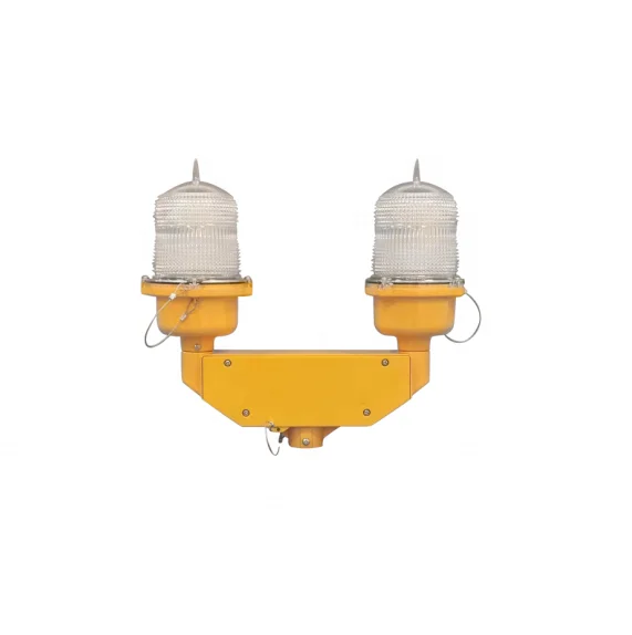 DL200D Double low Intensity chimney aviation warning aviation obstruction light for Airport,sport aviation lighting