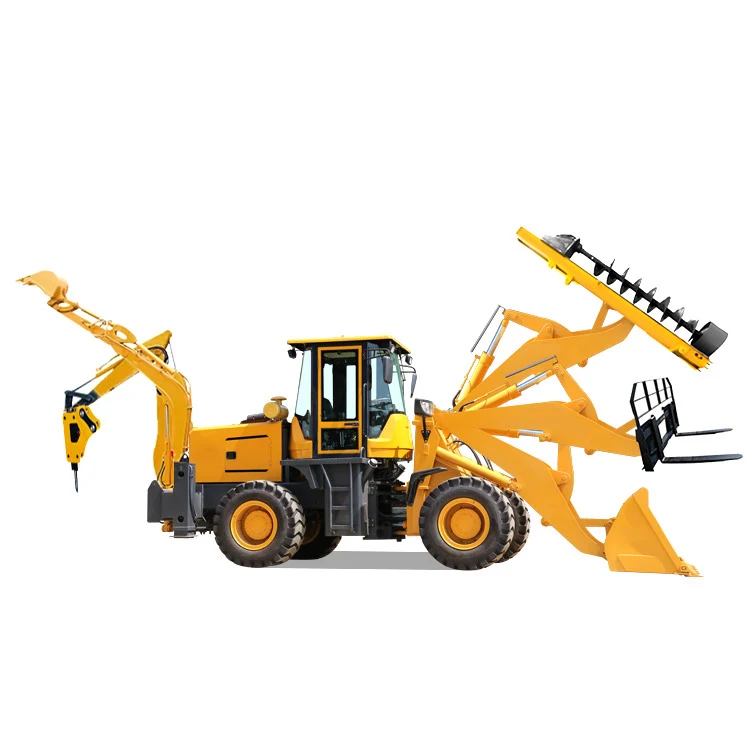 Manufacturer Factory 4x4 China Small Mini Retroexcavadora Backhoe Loader for Sale