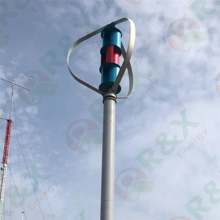 Household 1200w 3kw 5kw Vertical Axis Wind Turbine Alternative motor Generator 24V 48V Windmills With MPPT Hybrid Controller