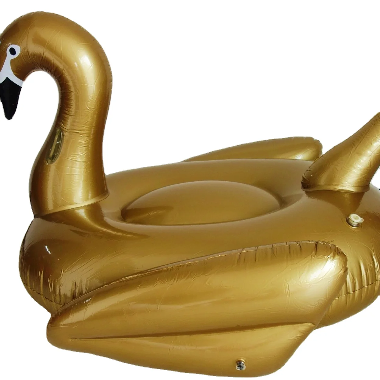В наличии 0 3 мм лебедь надувной бассейн поплавки для взрослых высококачественные надувные лебеди золотой Лебедь
