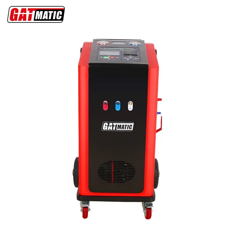 Wholesale Car AC Recharge Recharging Refrigerant Gas Service Station Fully Auto Recovery And Refregirating Machine
