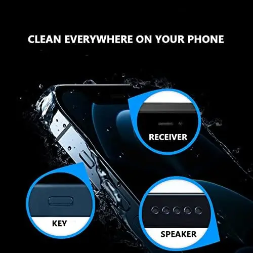 Cell Phone Cleaning Kit Accessories, Cleaner Tape for Phone Speaker and Receiver, Cleaning Stickers Dust Remover Compatible