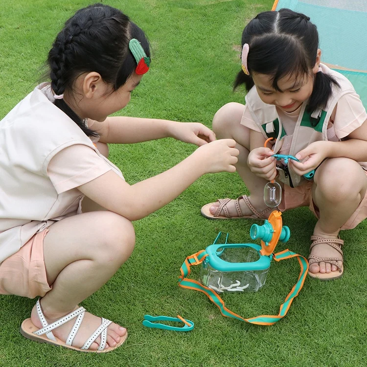 Multifunctional Children Teaching Hiking Education Toy Set Adventure Europa Outdoor Explorer Equipped Kit Camping Toy