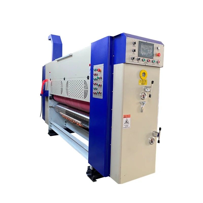 Full Automatic high Speed flexo printer slotter die cutting Carton printing machinery