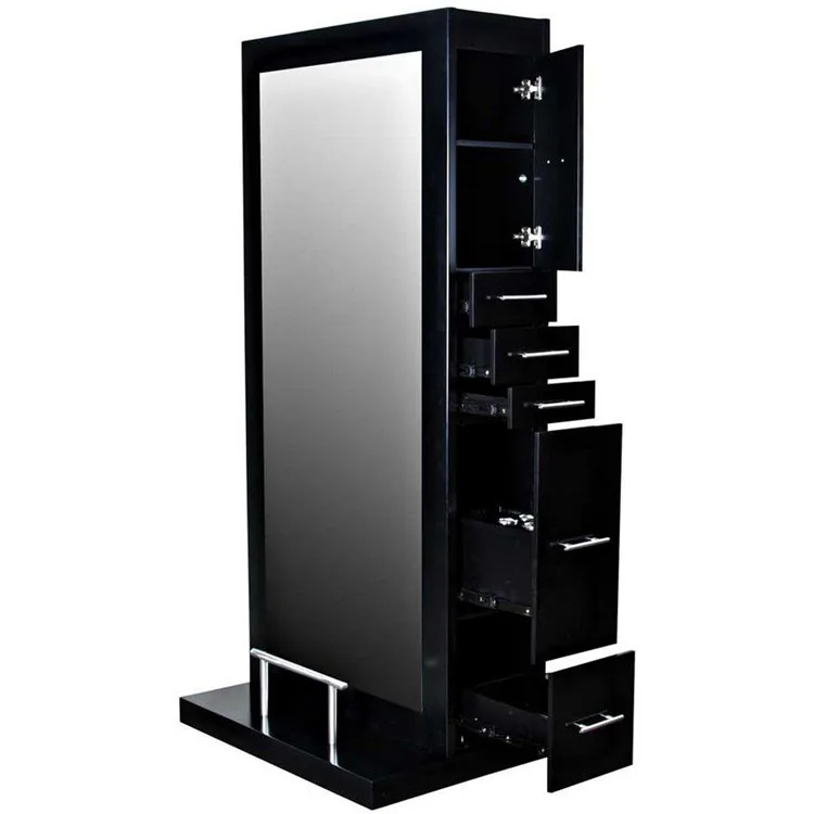 Зеркало для салона красоты, зеркало для парикмахерской, деревянная станция, мебель для парикмахерской