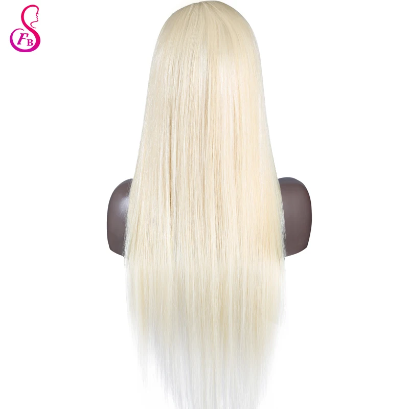 150 180 Density HD Lace 613 Blonde Straight Hair 13*4 Lace Front Human Hair Wigs