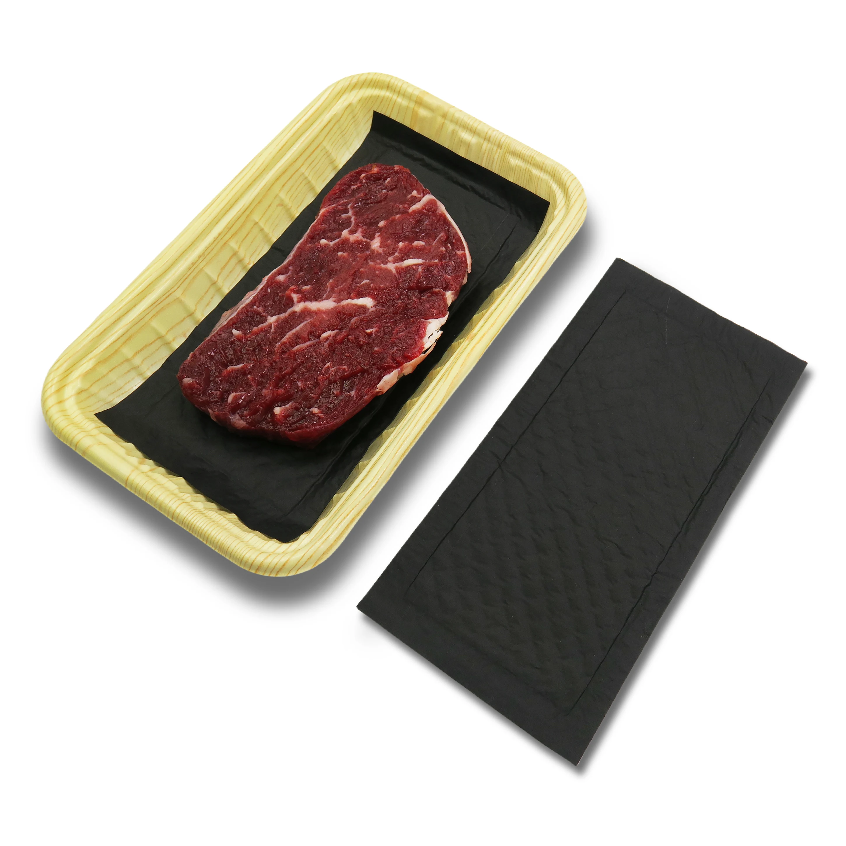 Disposable Water Absorbing Pads Meat Absorbent Pad For Packaging Tray Disposable Food Pack Moisture Absorb Pad