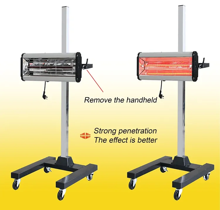 Shortwave Infrared heating lamp car care equipment infrared paint drying curing lamps