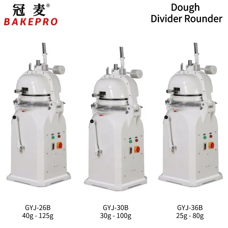 Baking BakePro GYJ-36Q Automatic Bun divider rounder commercial bakery equipment small dough ball divider cutter rounder machine
